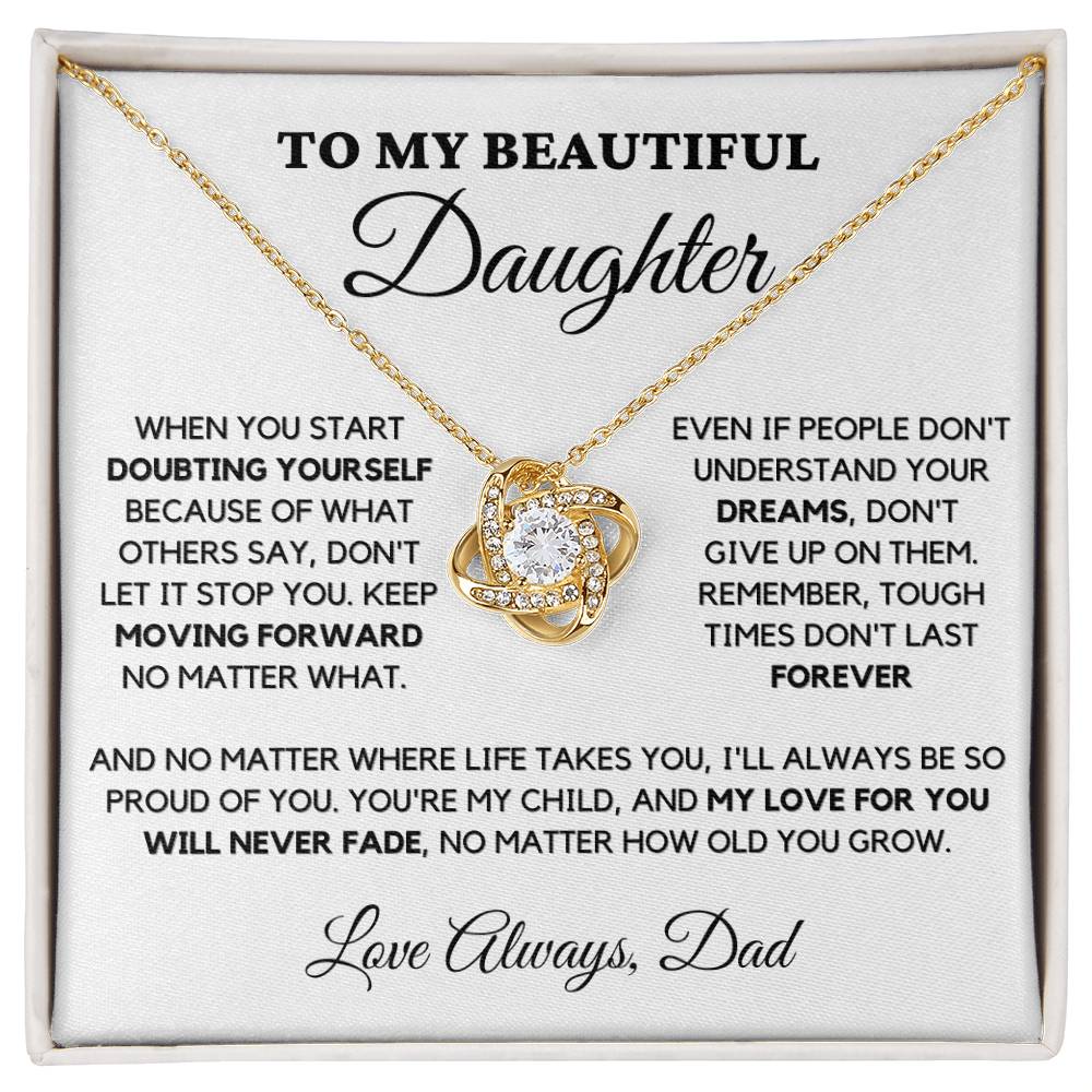 To My Beautiful Daughter - Don't Give Up - Love Dad