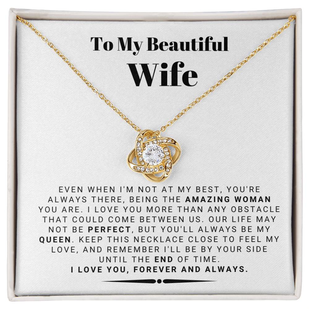 Gift for Wife - Forever With You My Queen