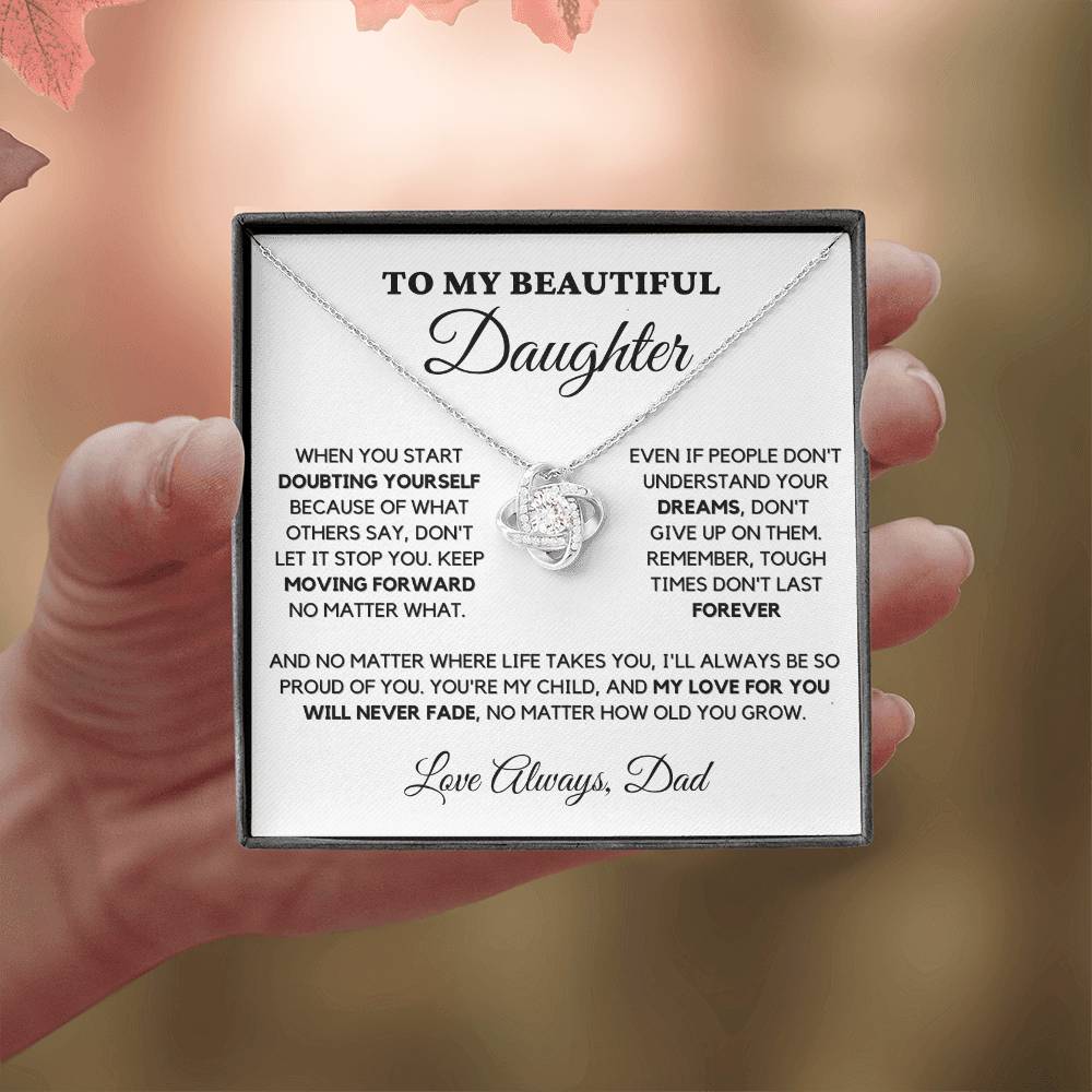 To My Beautiful Daughter - Don't Give Up - Love Dad