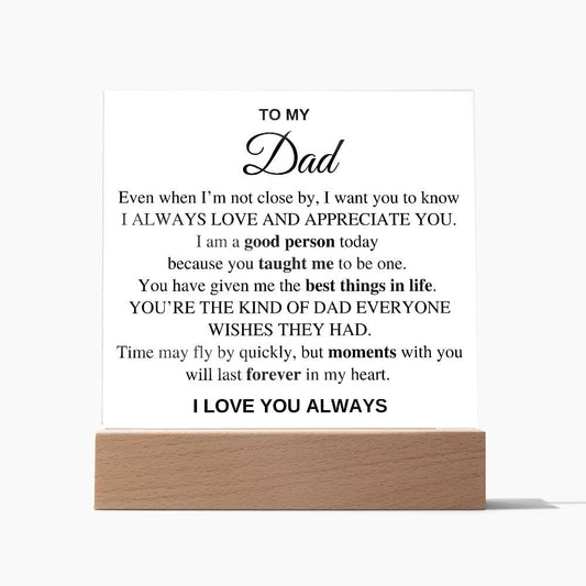 To My Dad – Gift For Dad - Endless Love For You