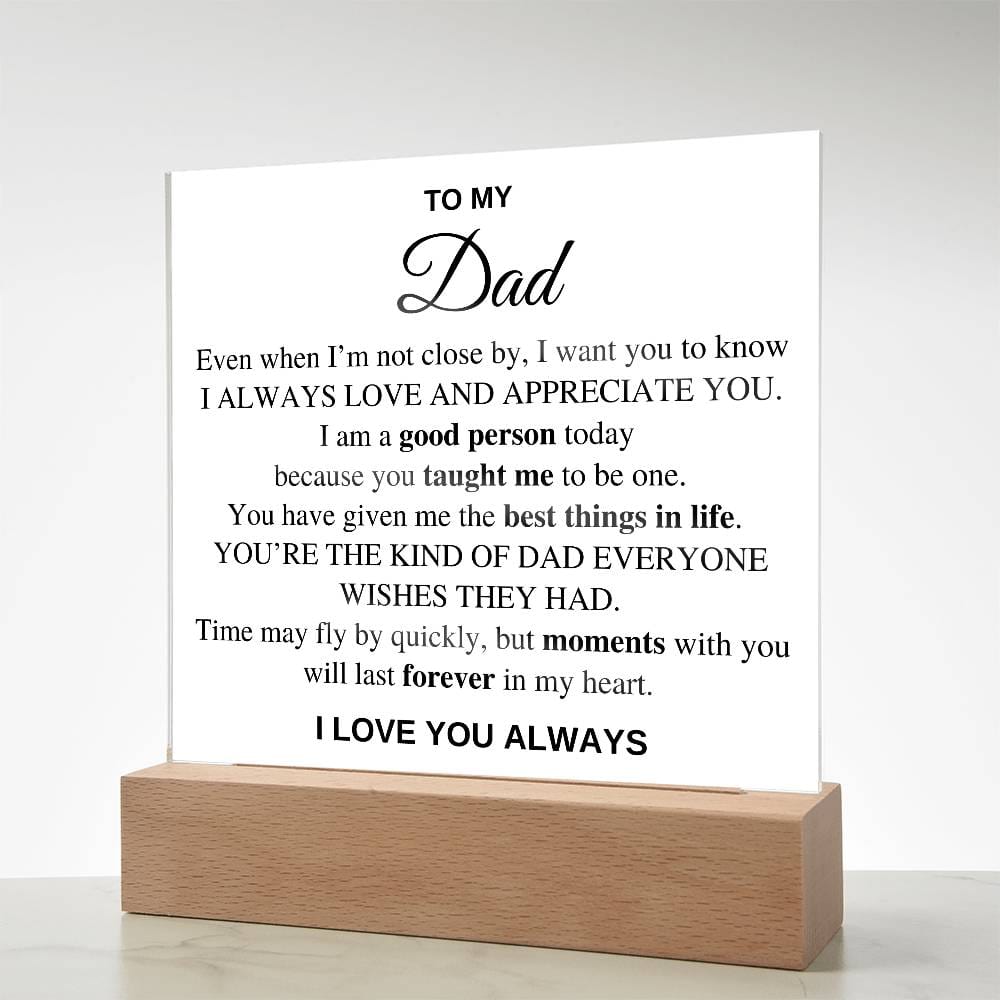 To My Dad – Gift For Dad - Endless Love For You