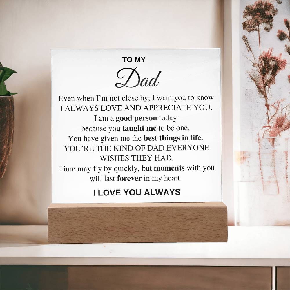 To My Dad – Gift For Dad - Endless Love For You