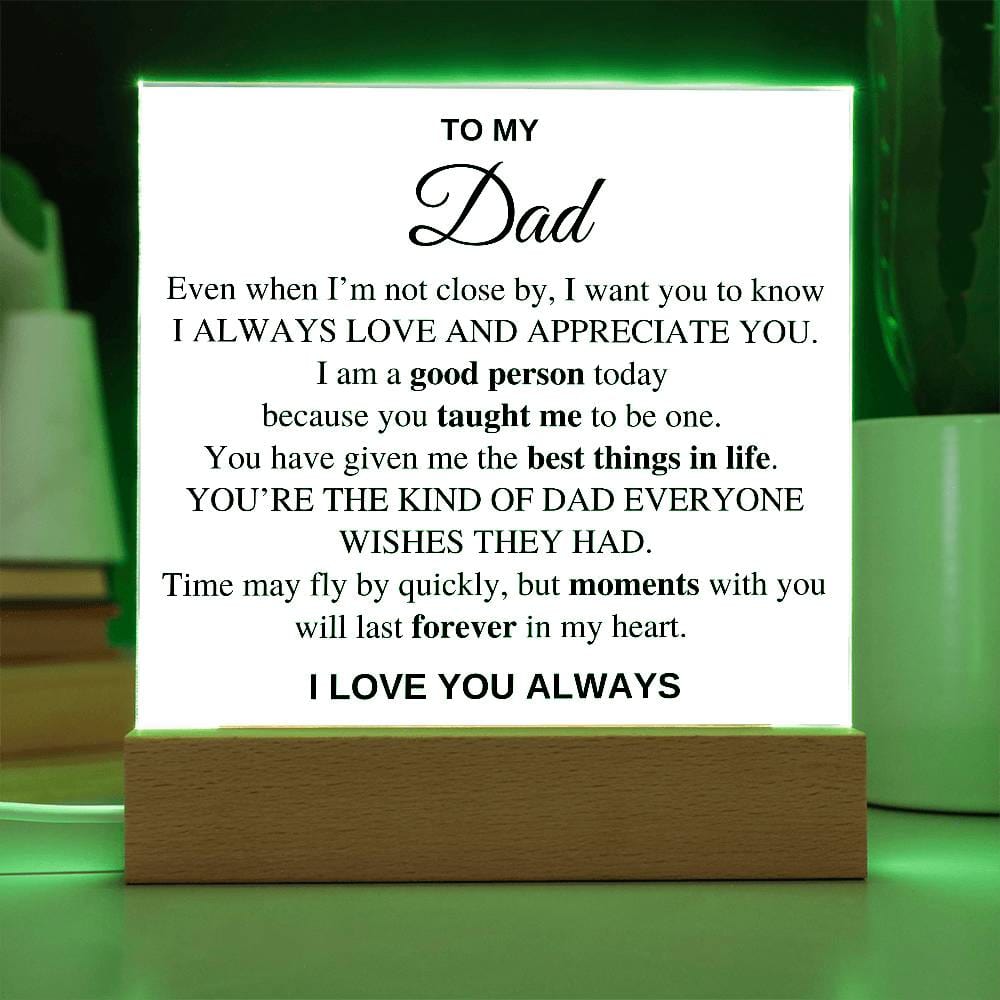 To My Dad – Gift For Dad - Endless Love For You